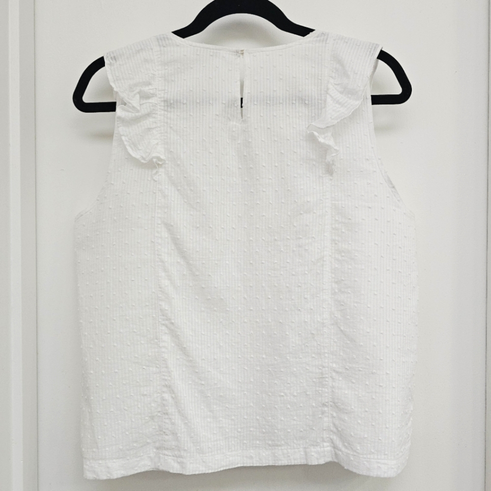 J.Crew Ruffled Sleeveless Top - Picture 5 of 6